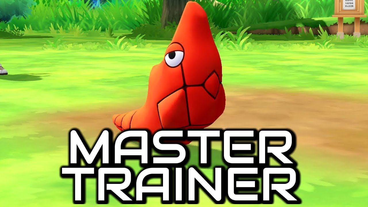 Metapod Master Trainer - Pokemon Let's Go Pikachu and Let's Go Eevee