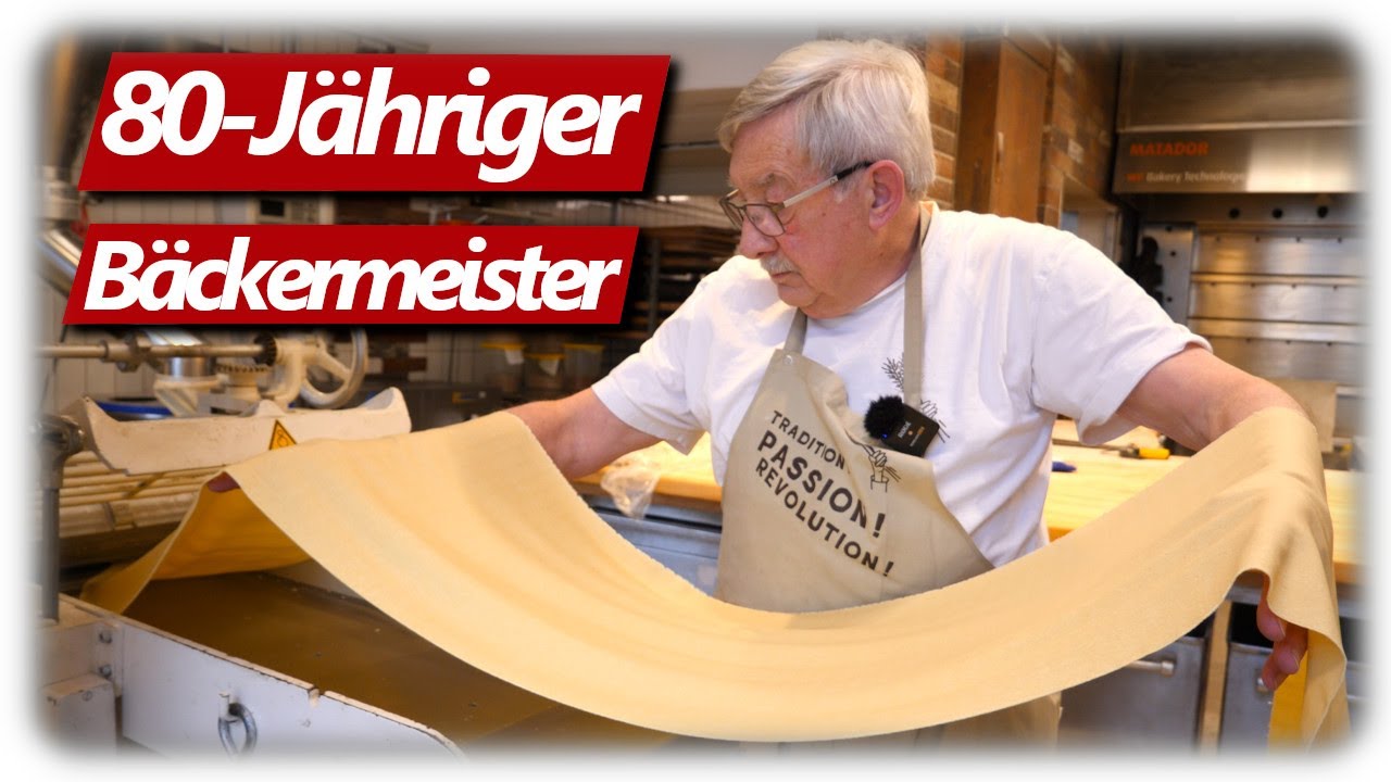 Nudeln und Maultaschenteig vom 80-jährigen Bäckermeister selber gemacht