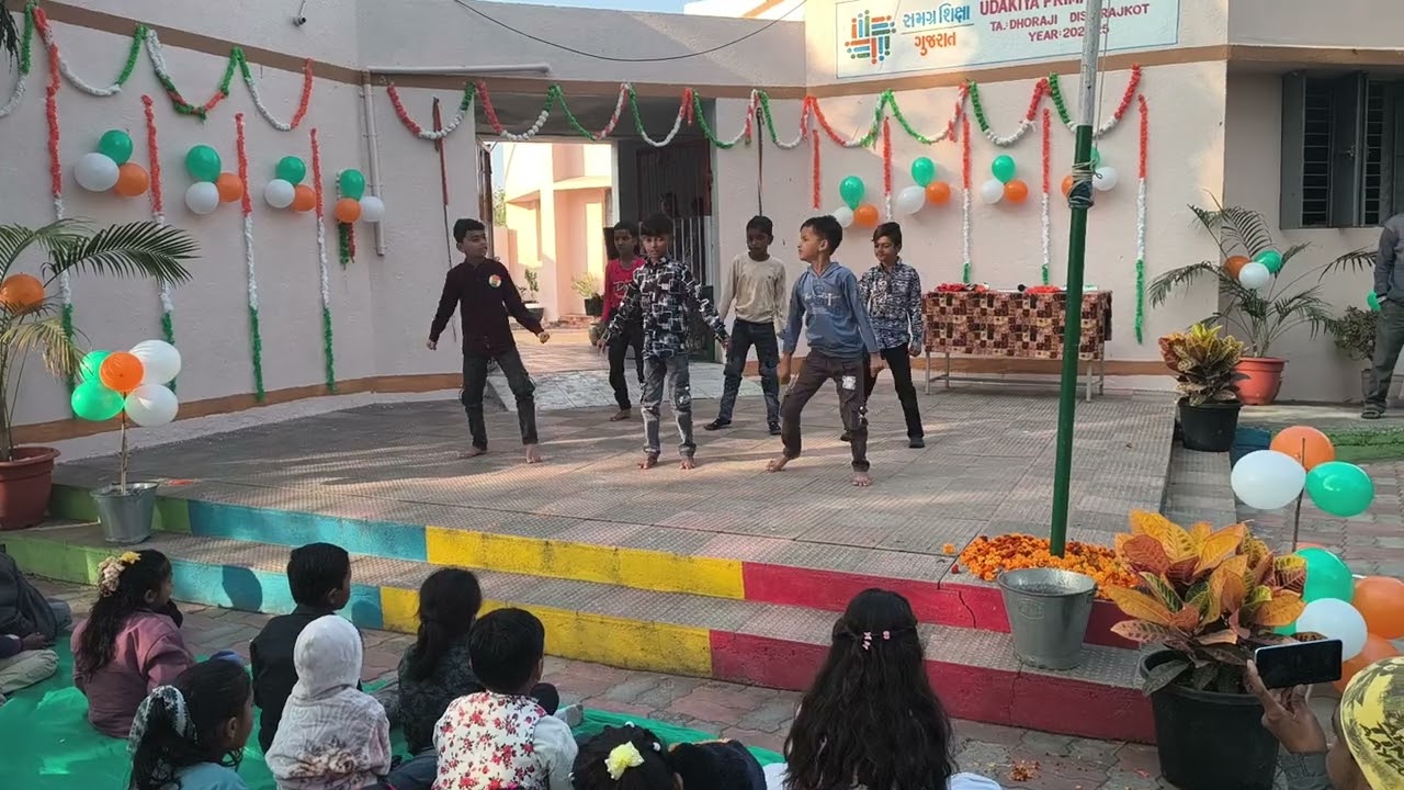 26 january 2026 // udakiya primary school // mera rang de basanti chola
