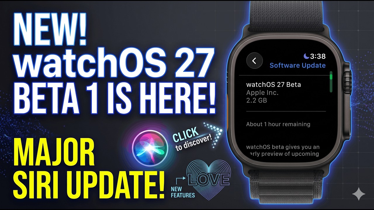 watchOS 27 Beta 1: первые впечатления &mdash; грядут БОЛЬШИЕ перемены для Apple Watch!