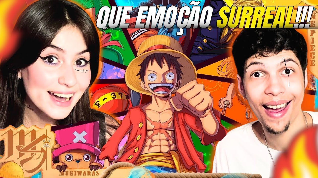 (ISSO TÁ LINDO!!) Mugiwaras (One Piece) - Chapéu De Palha | M4rkim - REACT VT E LELE