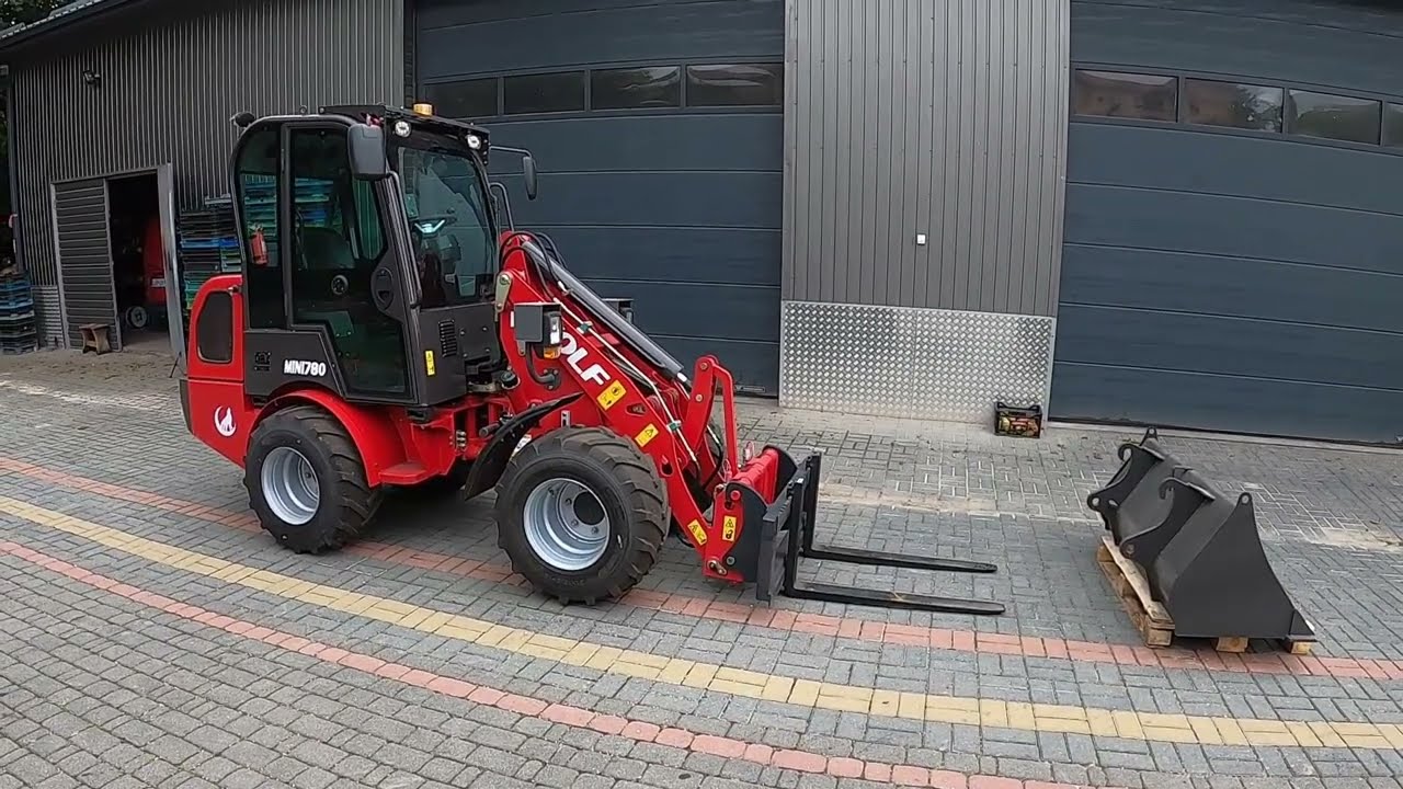 Prezentacja ładowarki WOLF 780 MINI-  NOWE NABYTKI 2022
