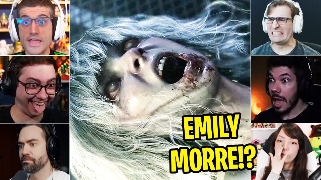 EMILY MORRE?! YOUTUBERS REAGEM A PIOR TRAG&Eacute;DIA DE RESIDENT EVIL 9 REQUIEM