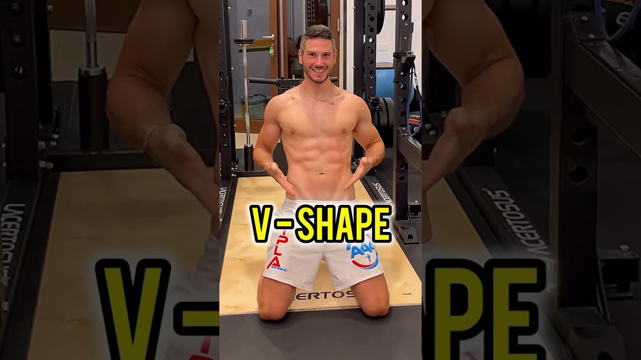Vuoi il V SHAPE addominale? Allora guarda video e leggi bene commmenti🏋️&zwj;♂️