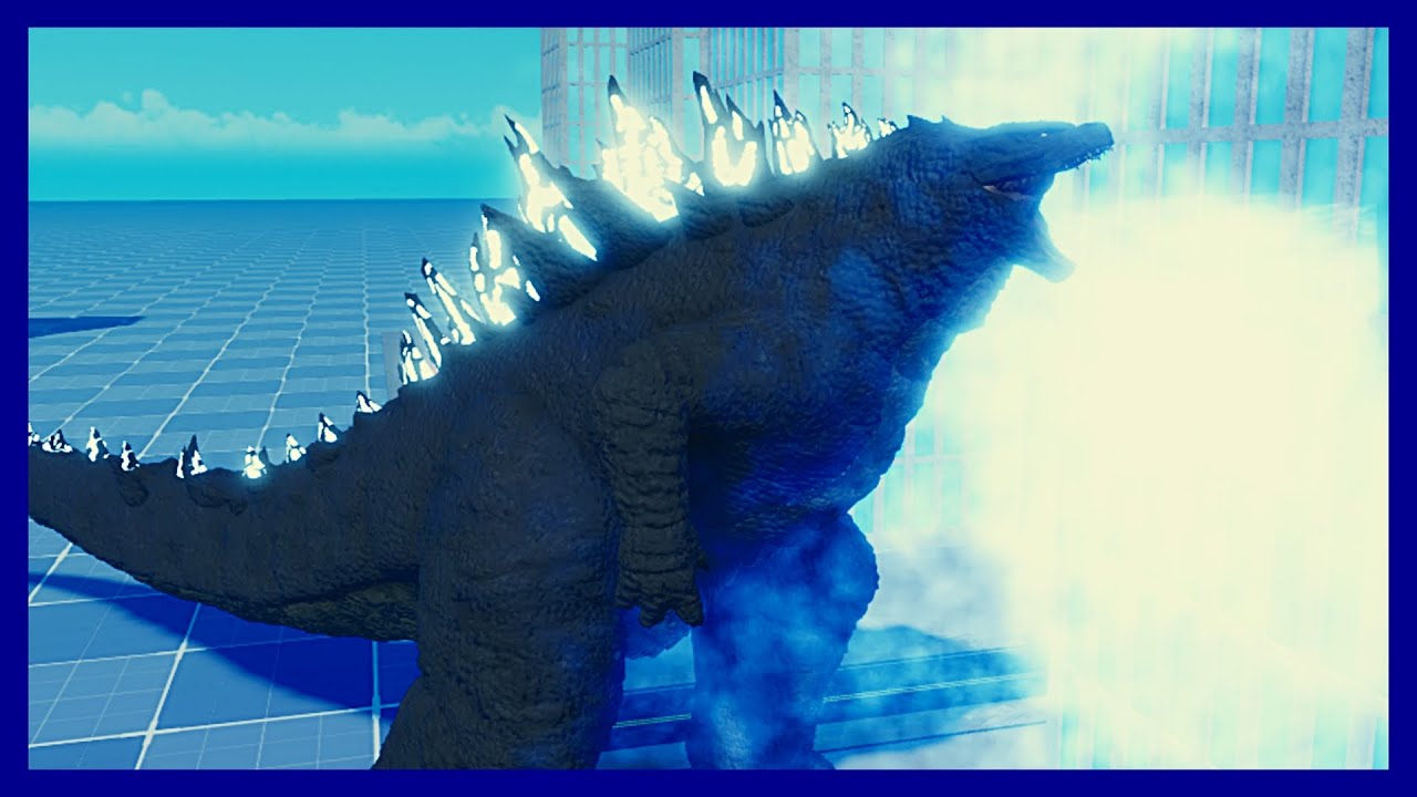 GODZILLA 2014 SHOWCASE! - Roblox Kaiju Alpha TESTING