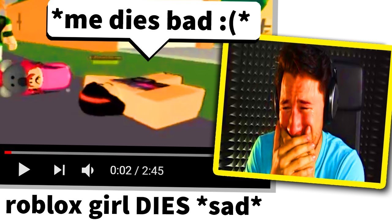I watched a sad Roblox video and cried on camera...