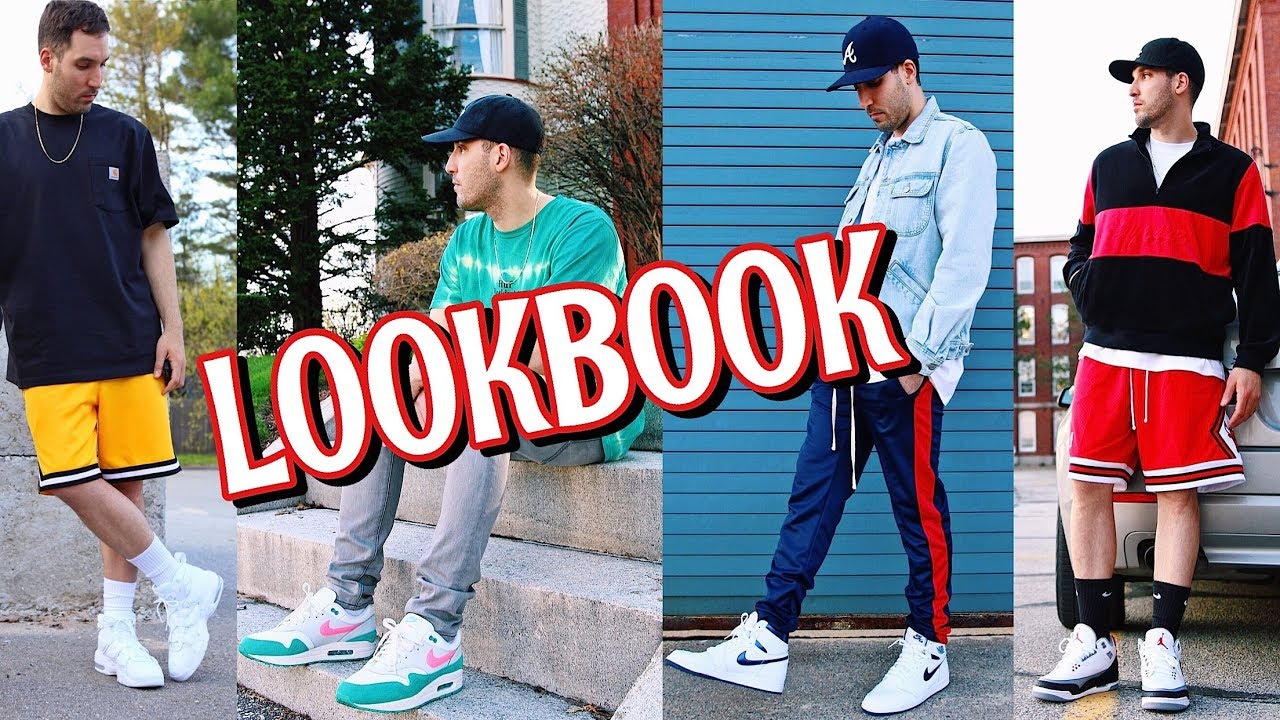 SPRING & SUMMER LOOKBOOK - MEN'S FASHION OUTFITS - NIKE - SUPREME - VANS - JORDAN - MITCHELL & NESS
