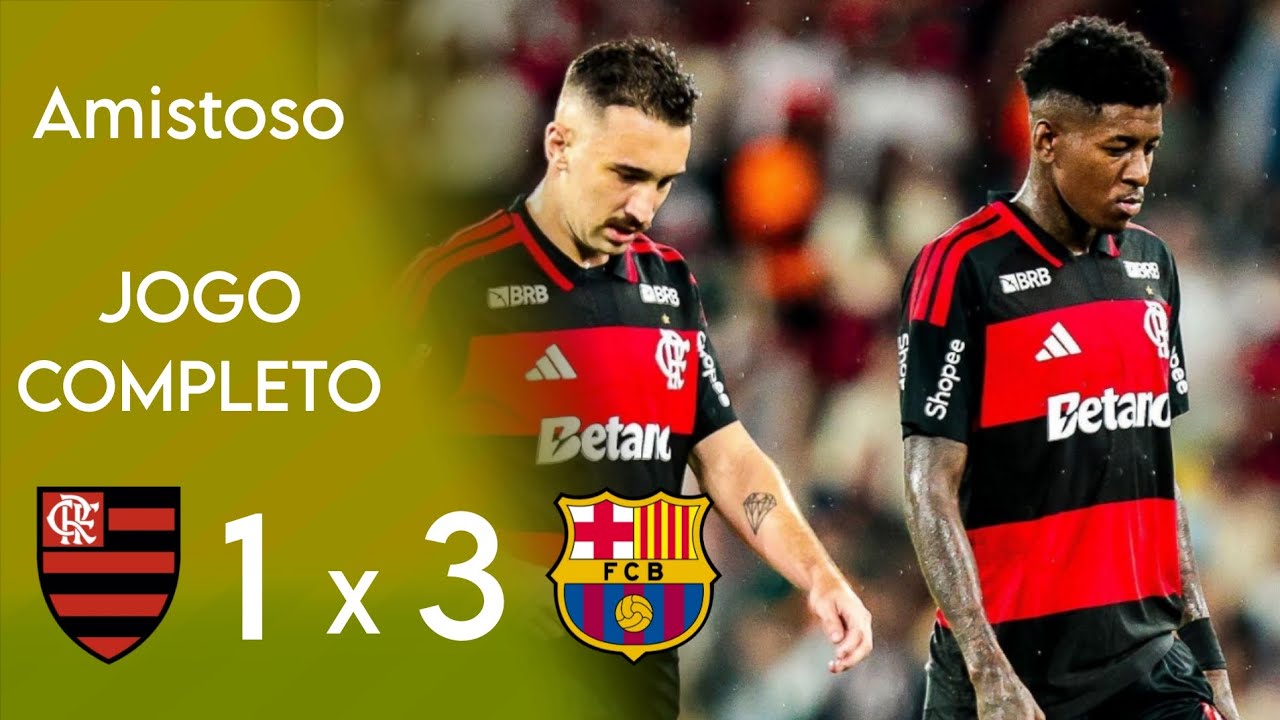 FLAMENGO PERDE DE LAVADA PRO BARCELONA!