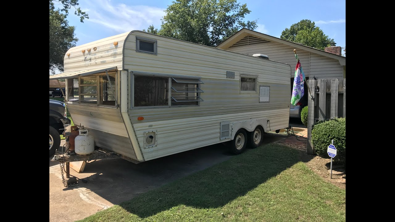 Vintage Camper Roof And Ceiling Repair
