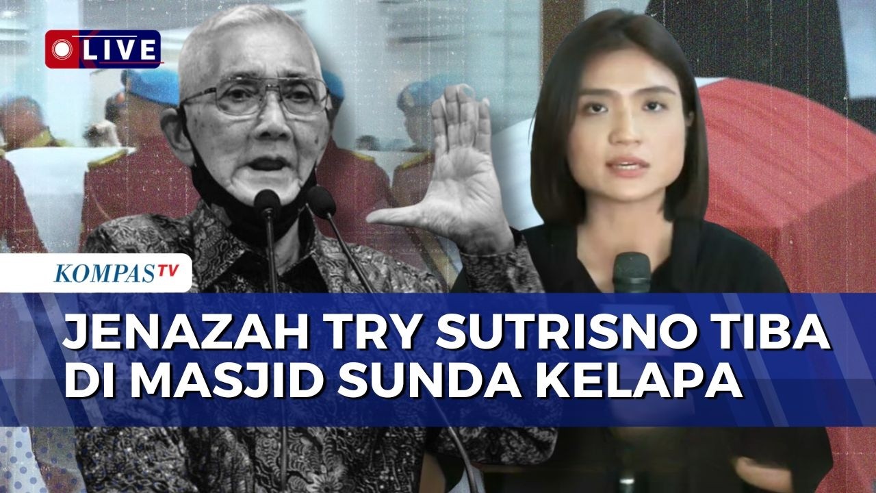 Jenazah Wapres ke-6 RI Try Sutrisno Tiba di Masjid Sunda Kelapa, Begini Situasi Terkini