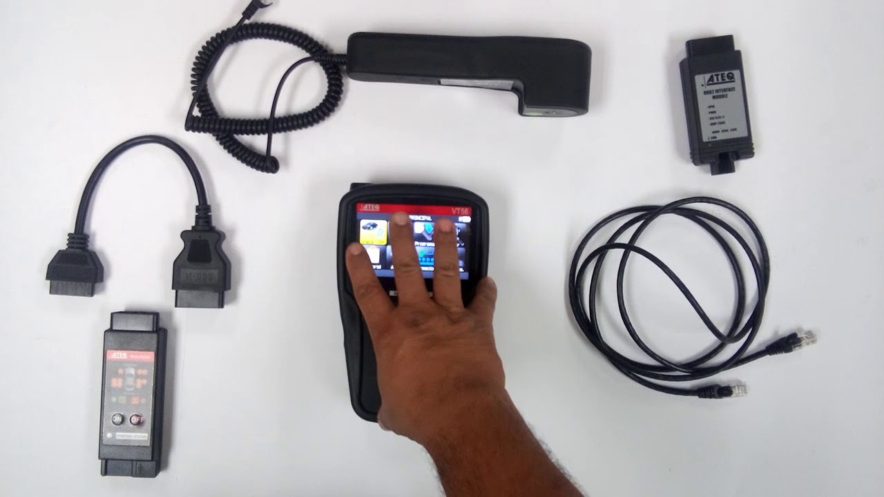 TPMS SCAN TOOL ATEQ VT56 equipo ATEQ para sensores de llanta TPMS
