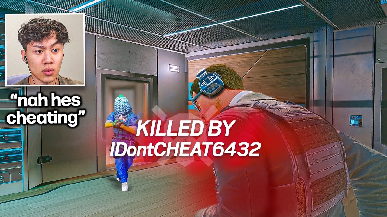 I Exposed A BLANTANT Closet Cheater (Rainbow Six Siege)