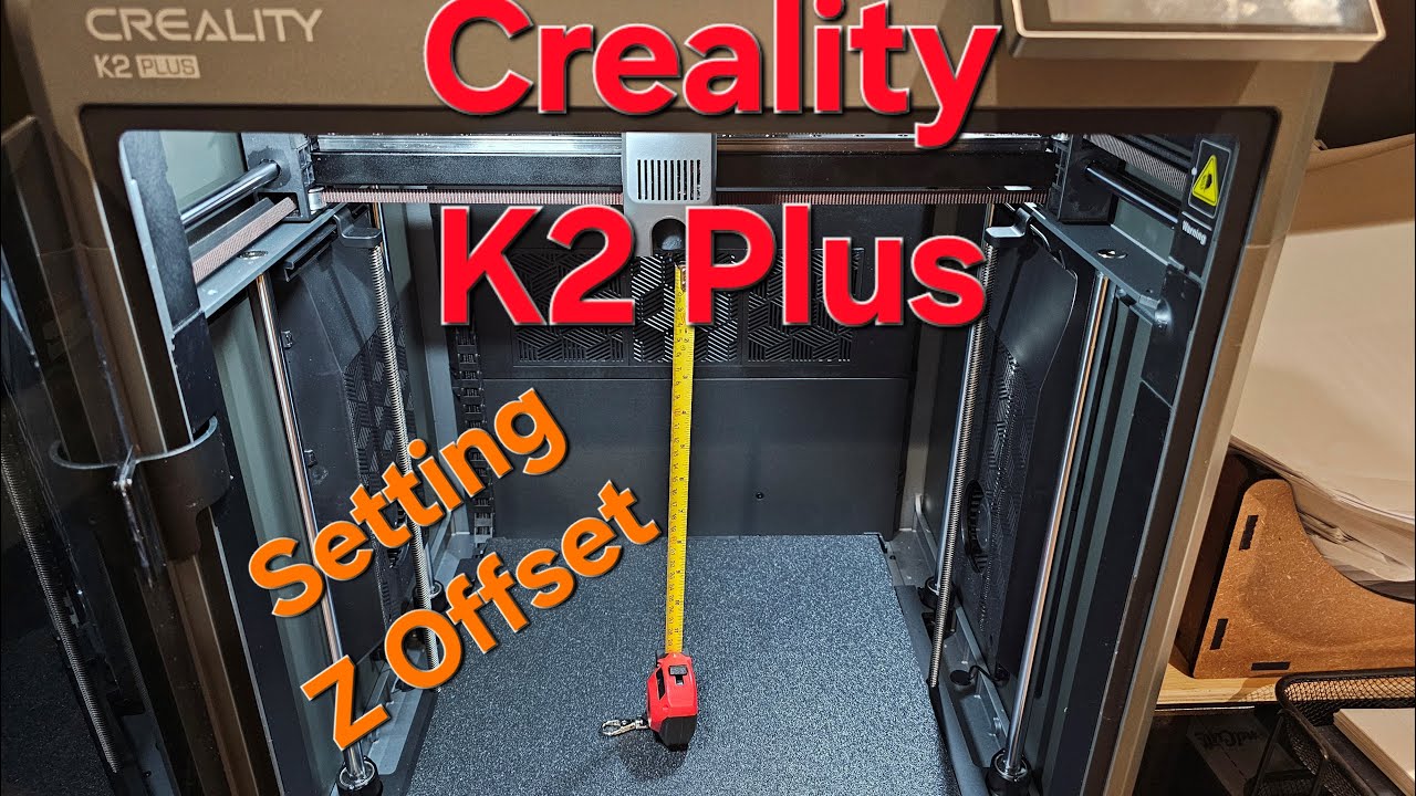 Настройка смещения Z Creality K2 Plus