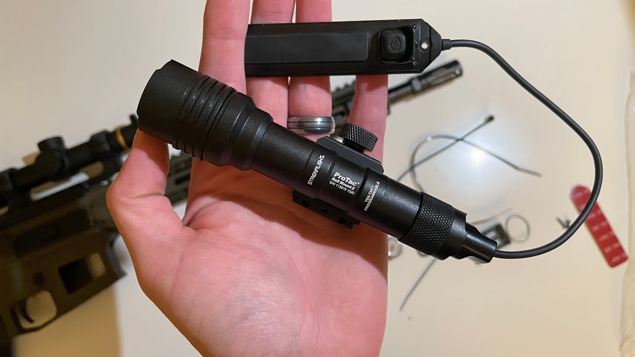 Распаковка — крепление Streamlight Protac Rail Mount 2