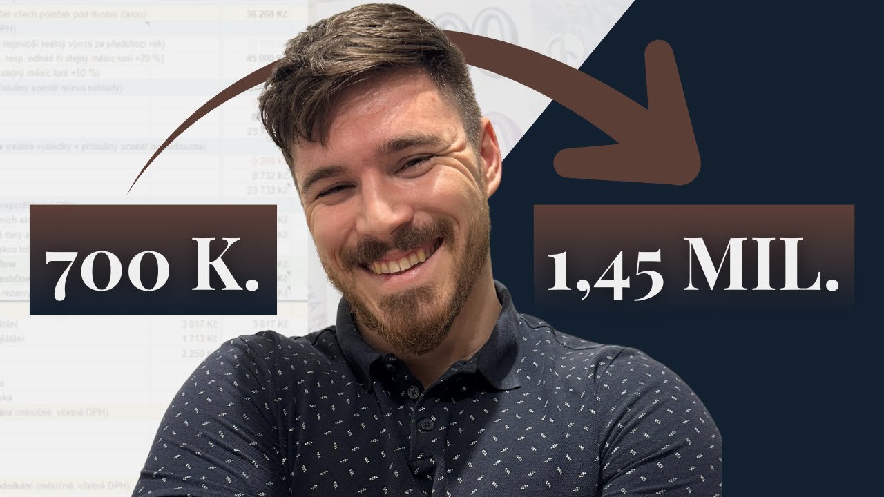 Od 700 tisíc k 1,45 milionu Kč: Jak jsme to udělali?