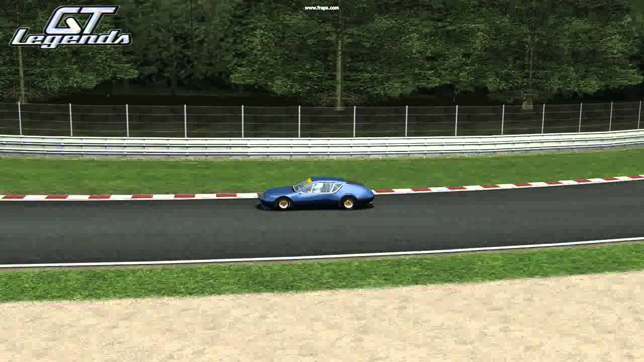 W.I.P. Alpine Renault A310 1600-1800 for GTLegends - Testdrive