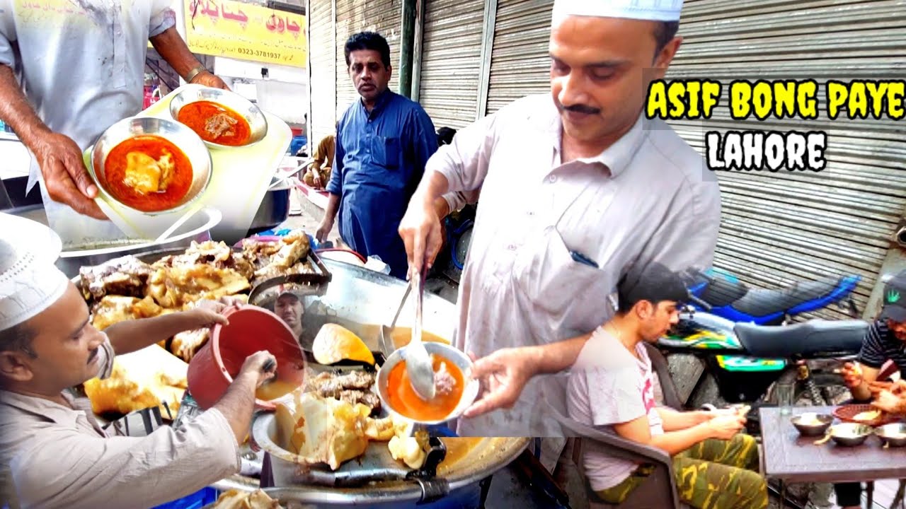 Androon Lahore Nashta|Asif Bong Paye|Street Food Lahore|Hidden Food Points