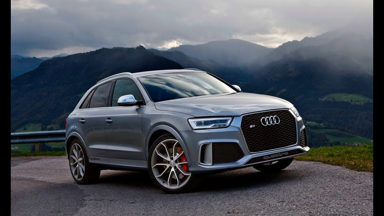 2017 Audi RSQ3 340hp - In the Alps (launch control, driving, exterior, interior etc)