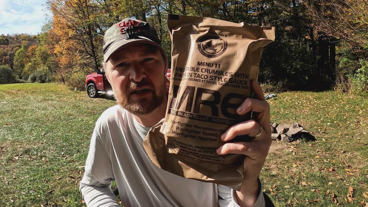 Camping on Dyberry Creek & First MRE Review!