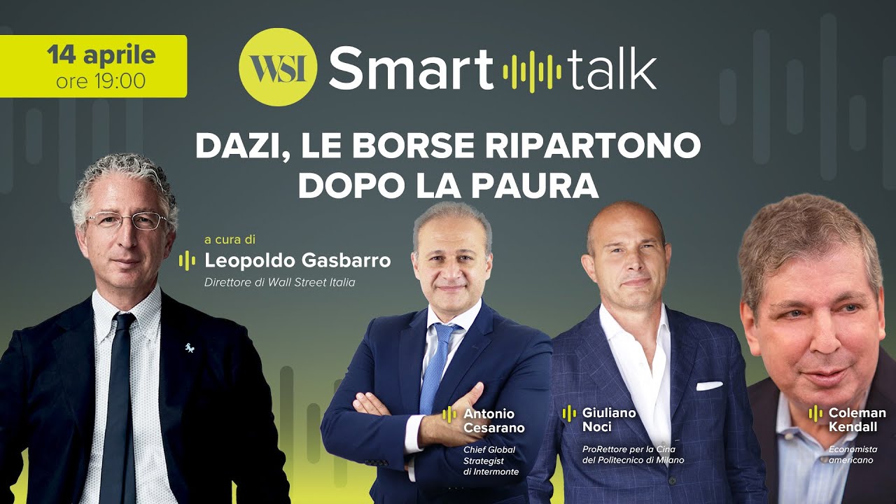 WSI Smart Talk - Dazi, le Borse ripartono dopo la paura