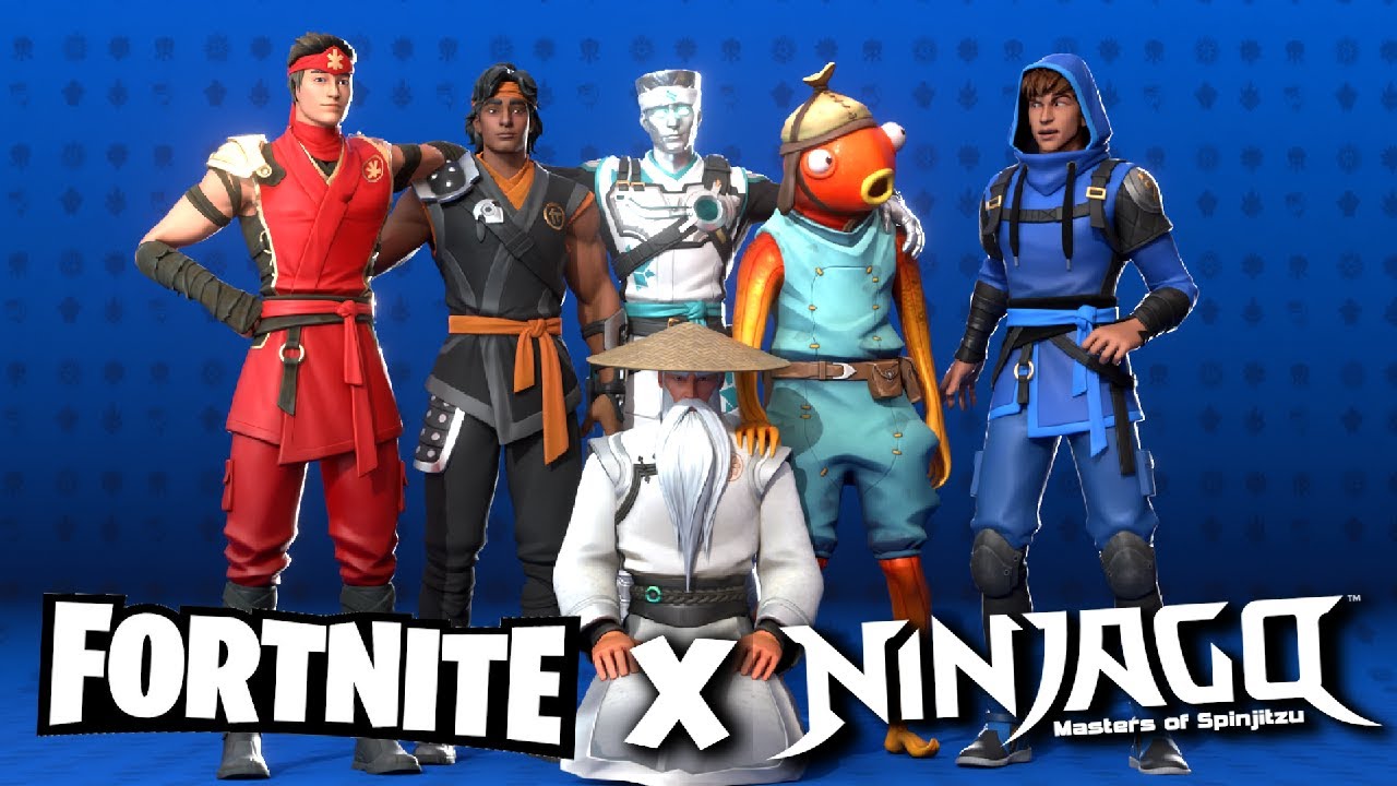 LEGO NINJAGO Intro Reanimated in FORTNITE Style - 3D