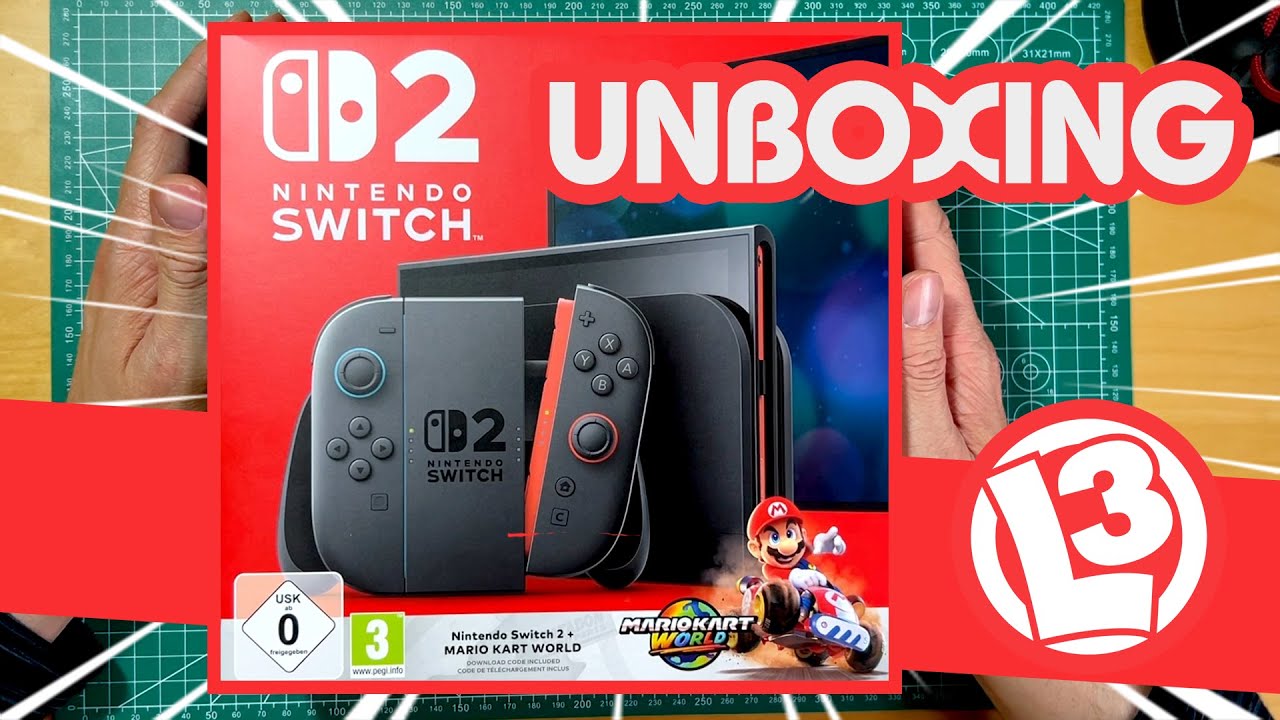 Eine NEUE ÄRA bricht an! Nintendo Switch 2 - UNBOXING!