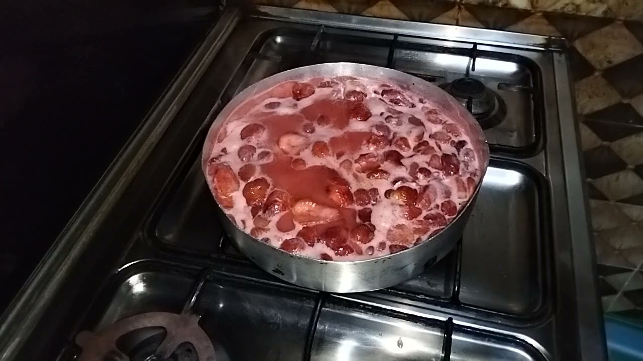 طريقه عمل مربي الفراوله 