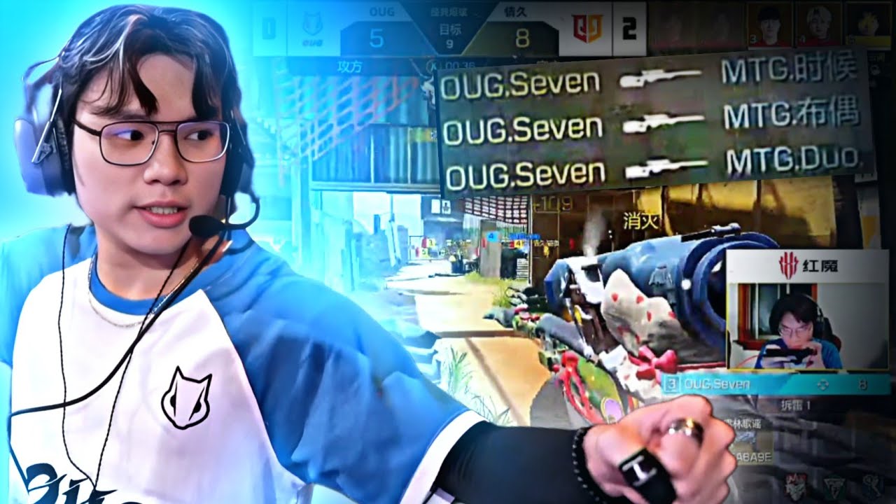 🥇The BEST GARENA SNIPER MAIN playing in CDM!! | OUG.Seven Best Plays & Highlights