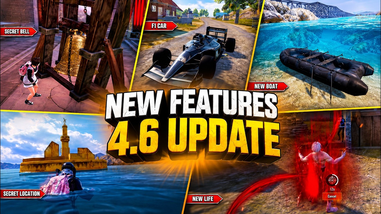 BGMI 4.6 Update Is INSANE 🔥 New Features You Missed