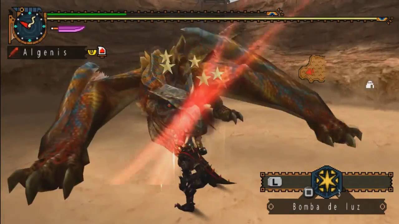 MHFU - Monster Hunter - Rathalos - Tigrex - Nargacuga - Rajang - by: Algenis