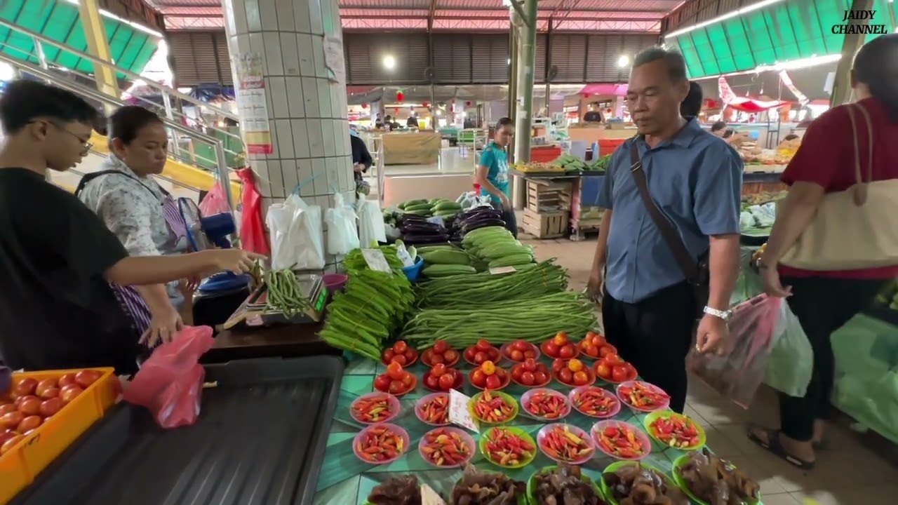  Singah Di “Tamu Serian” Untuk Beli Sayur Ikan Patin Dan Ikan Sultan 