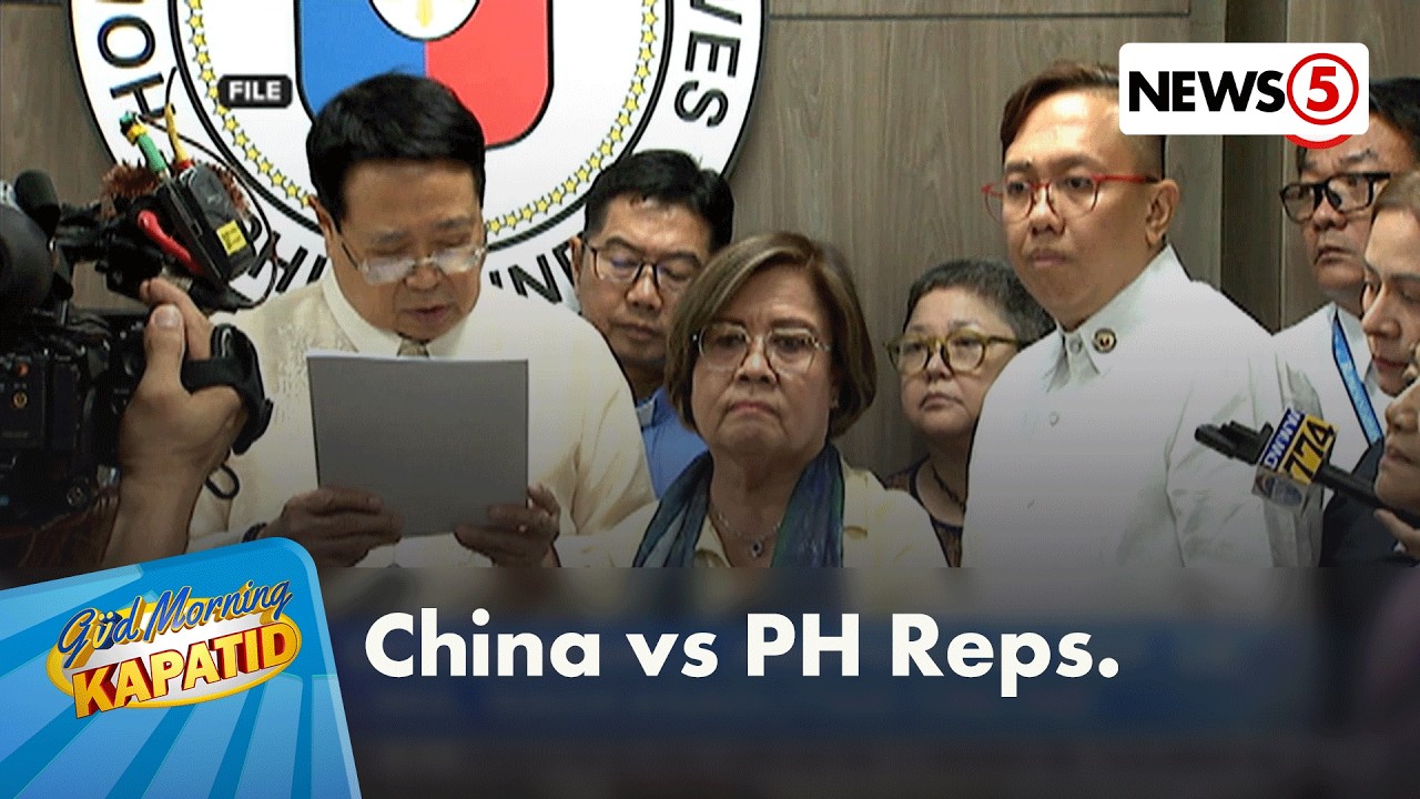Chinese Embassy Spokesman Li Jingpeng at Rep. de Lima, nagkasagutan online | Gud Morning Kapatid