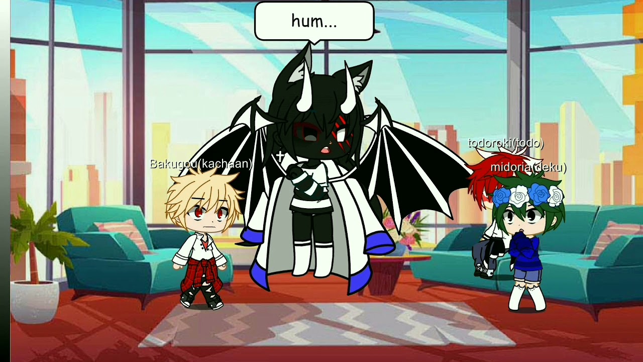 se a criadora estivesse em...(Boku no Hero Academia)1/? gacha club
