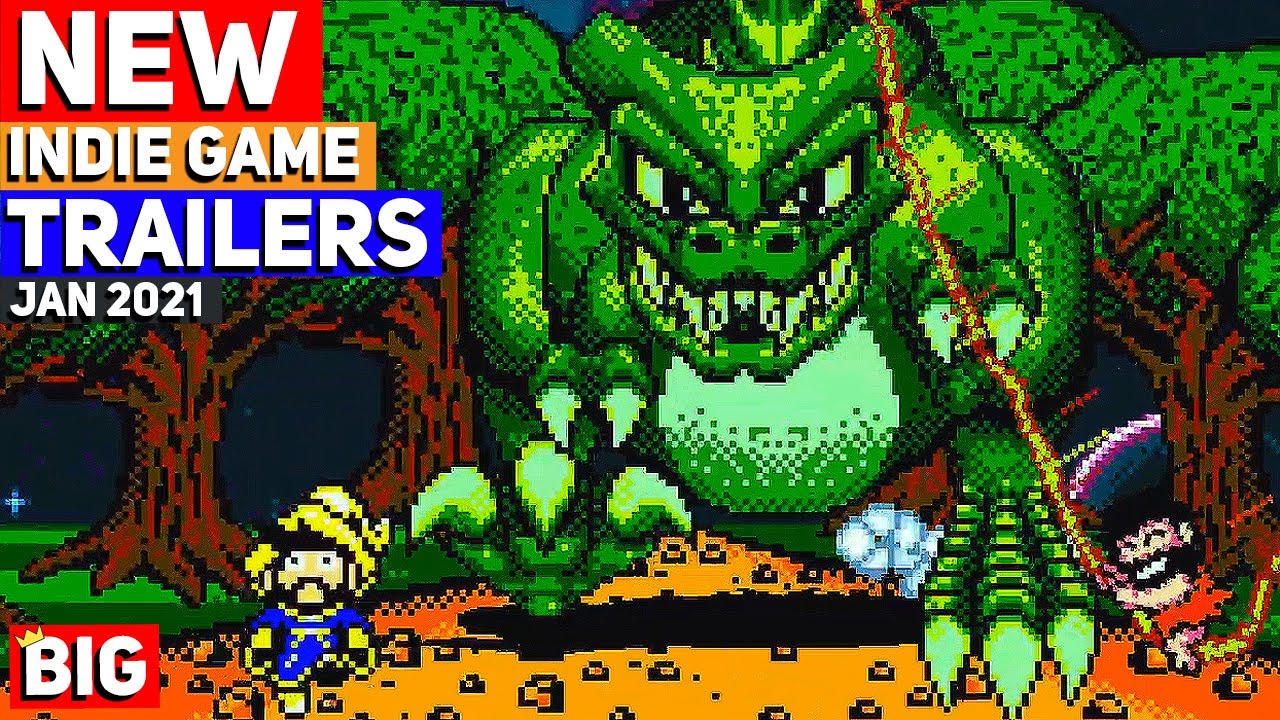 BEST NEW Indie Game Trailers - January 2021