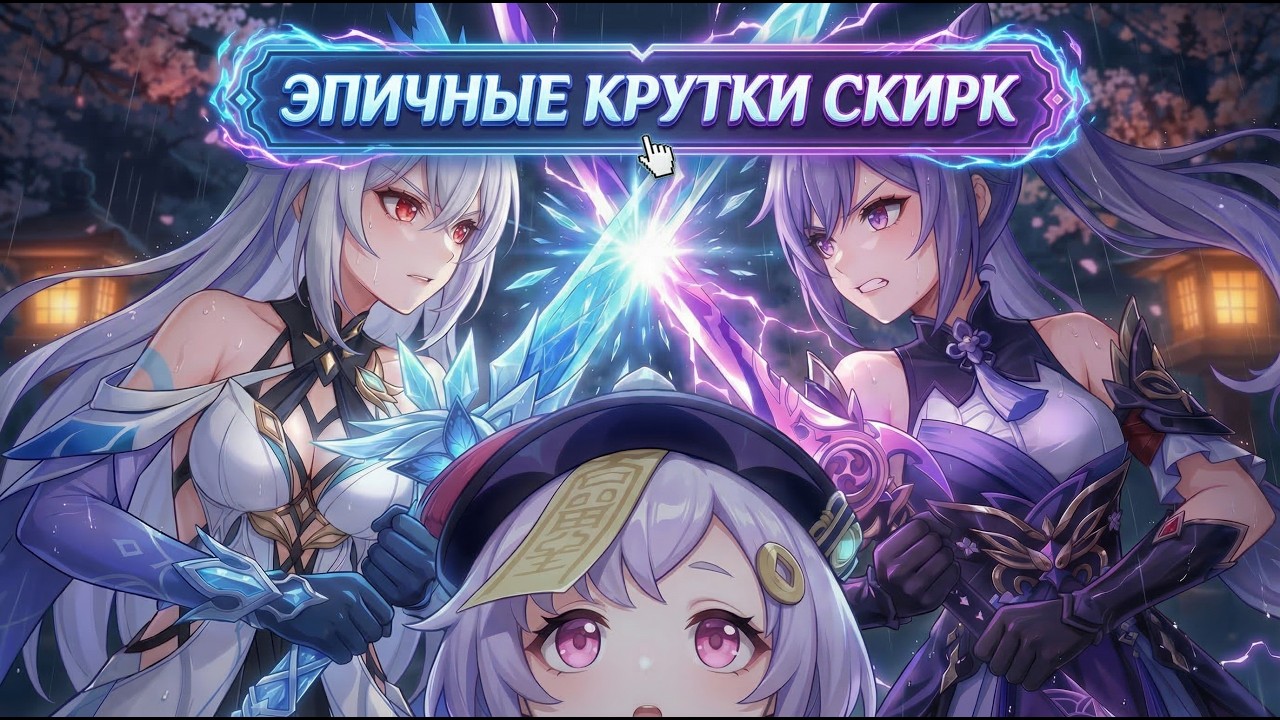 КРУТКИ СКИРК | КАК ЭТО БЫЛО  (художественное аниме Геншин) Genshin Impact