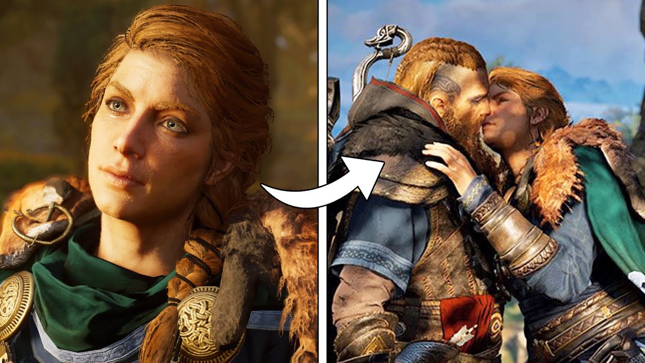Assassin's Creed Valhalla - All Romance Scenes with Randvi