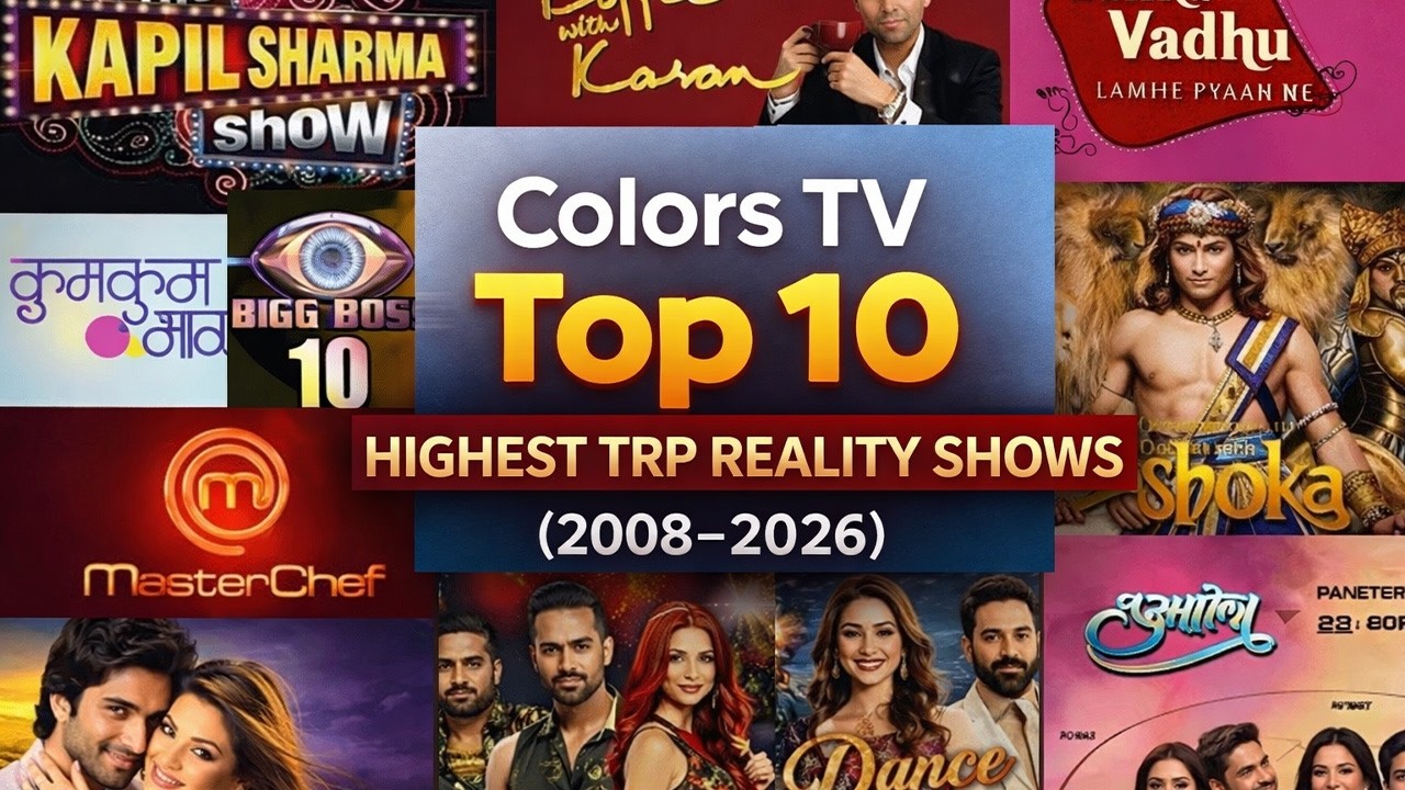 Top 10 Colors TV Highest TRP Reality Shows  (2008&ndash;2026) | Full Ranking
