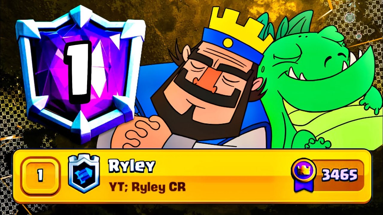 I am the #1 Player in Clash Royale