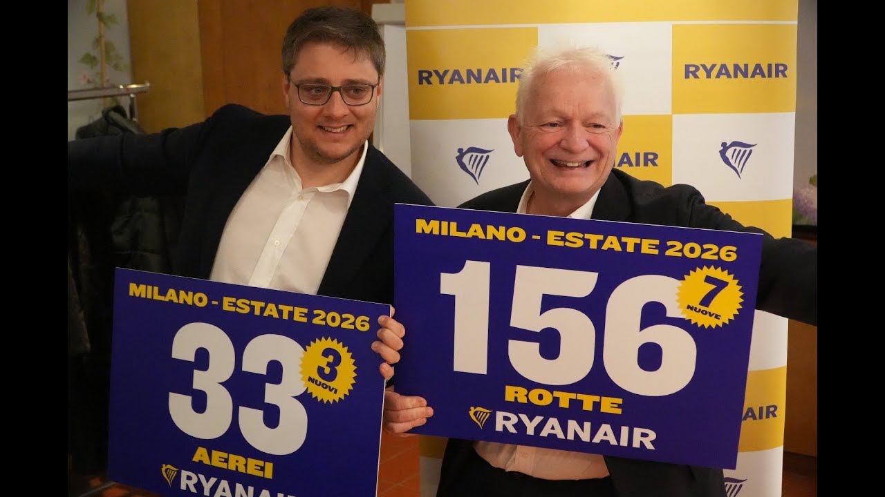 Ryanair, Wilson: per far crescere aeroporti e turismo bisogna abolire l'addizionale comunale