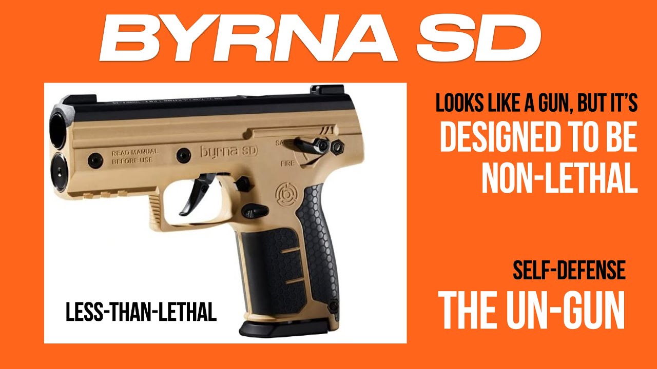Byrna SD Unboxing Tan Color Un-Gun