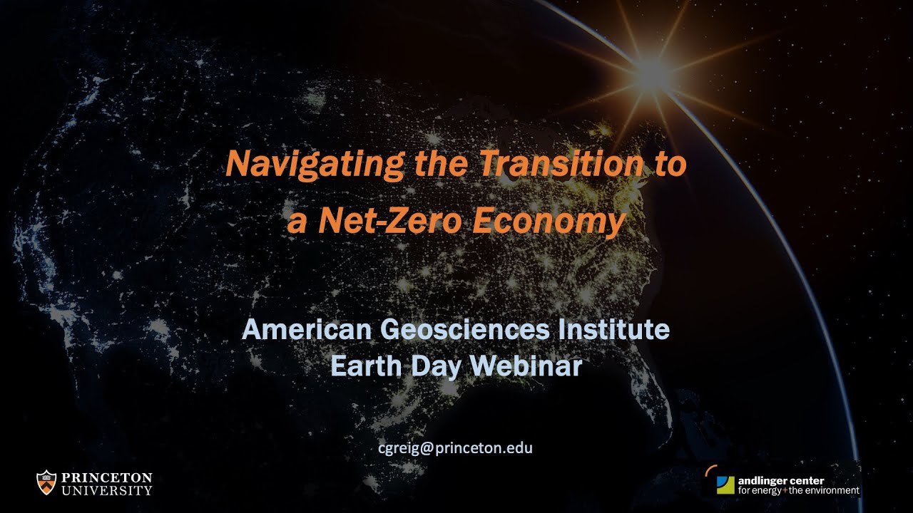 Navigating the Transition to a Net-Zero Economy