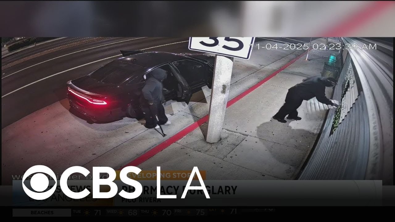 Pharmacy burglary in Pico Rivera