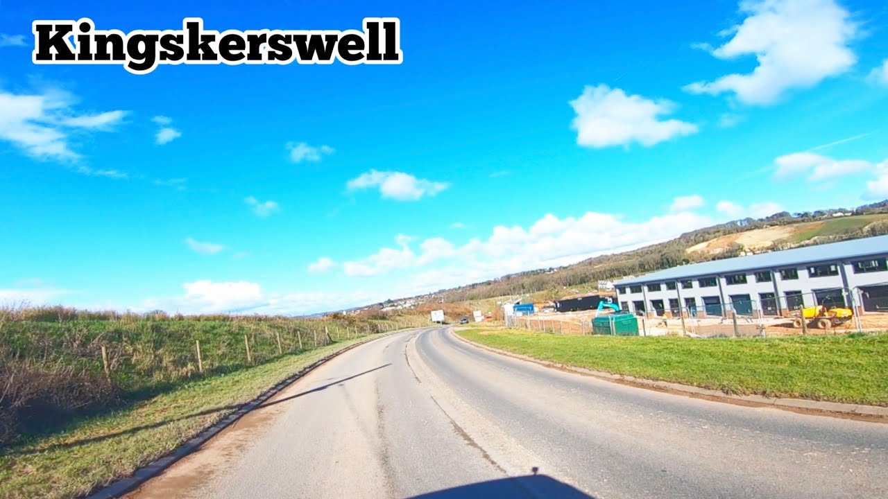 A drive with us production 22/02/23 Kingskerswell South Devon village & countryside realtime England