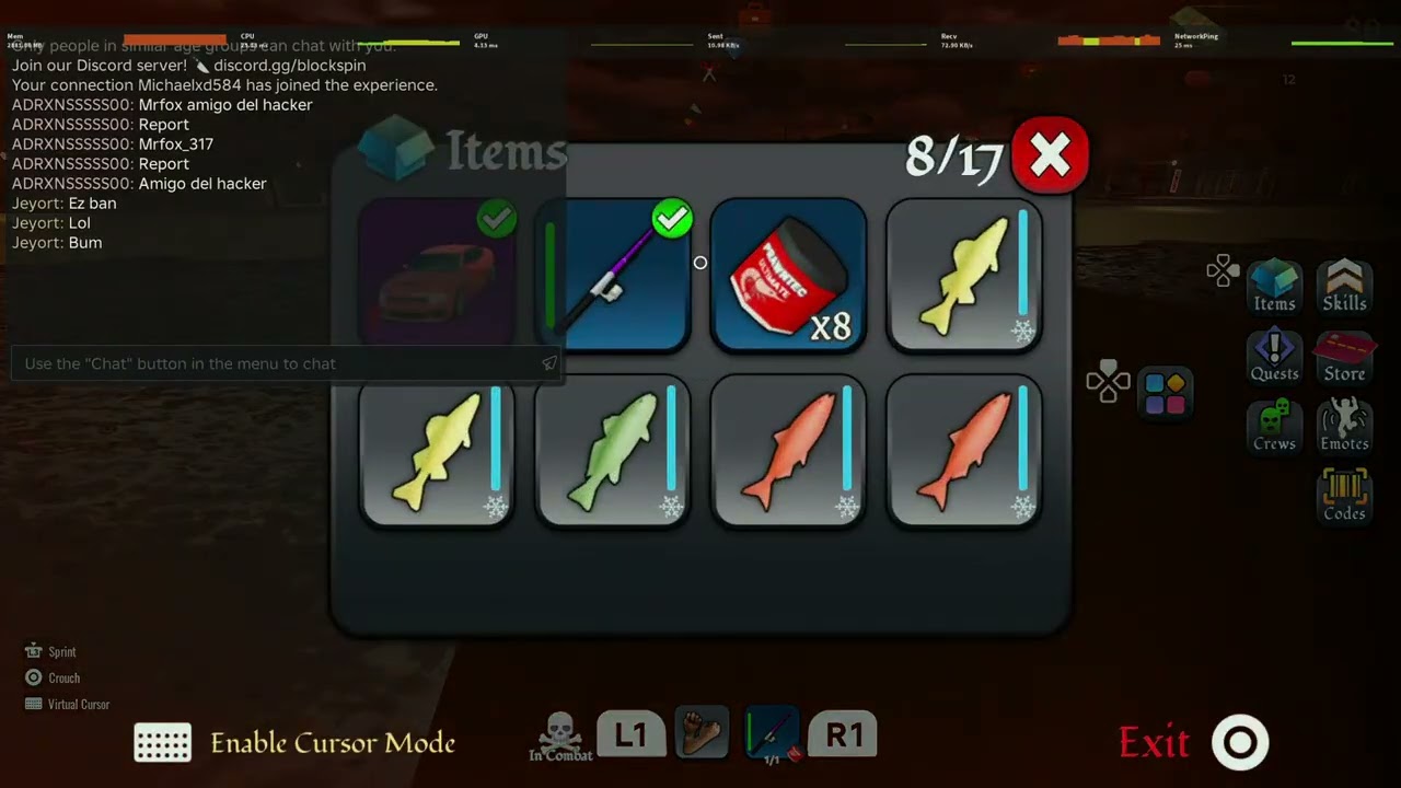 Hacker, blockspin