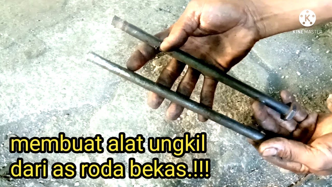 membuat alat cungkil ban dari Asroda bekas