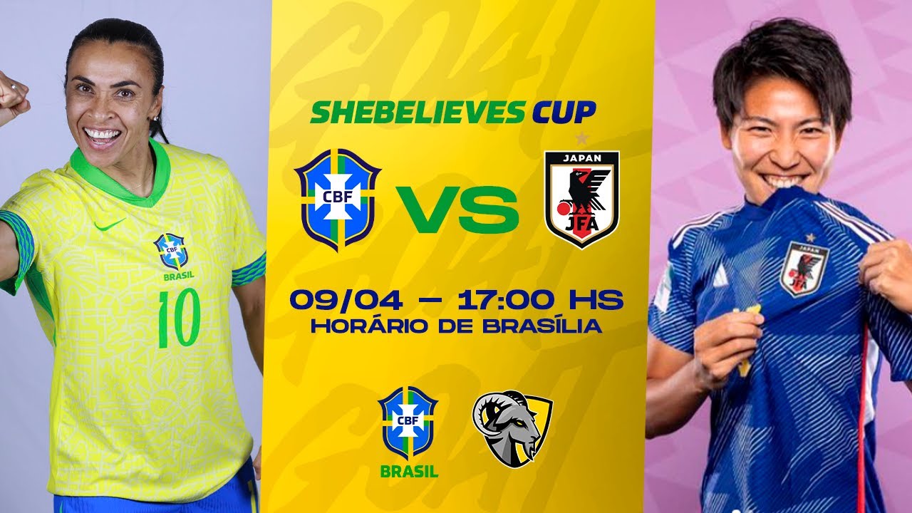BRASIL X JAPÃO | SHEBELIEVES CUP 2024 | JOGO COMPLETO