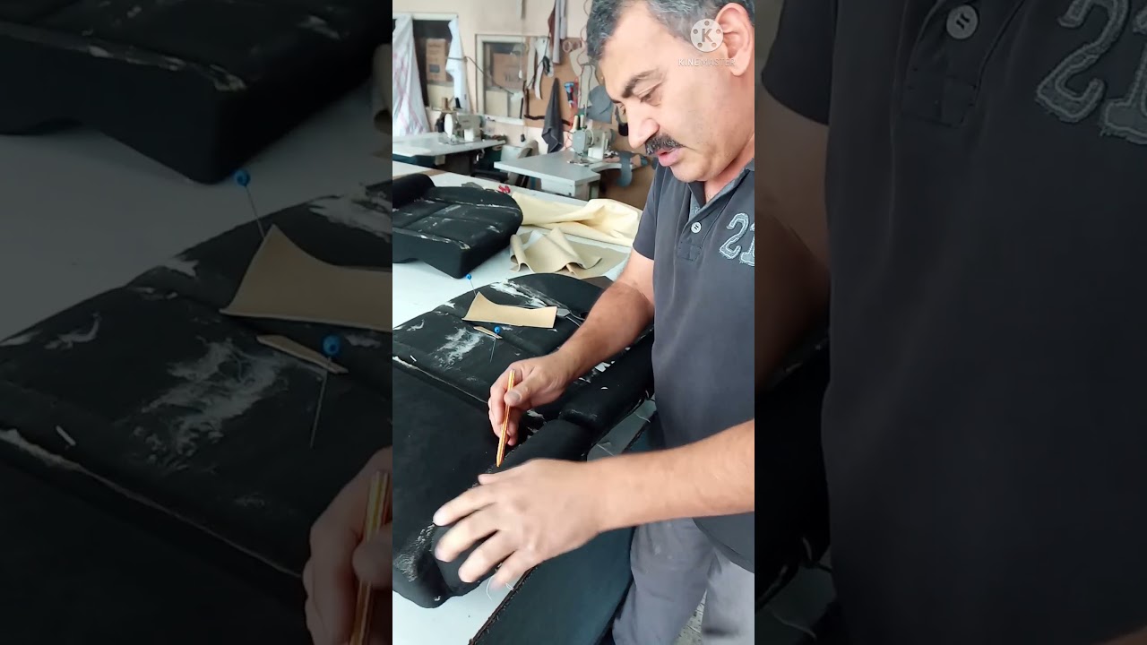 Oto d&ouml;şeme nasıl yapılır! #autoupholstery #autoleatherupholstery #derid&ouml;şeme #otokılıf #otoi&ccedil;dizayn