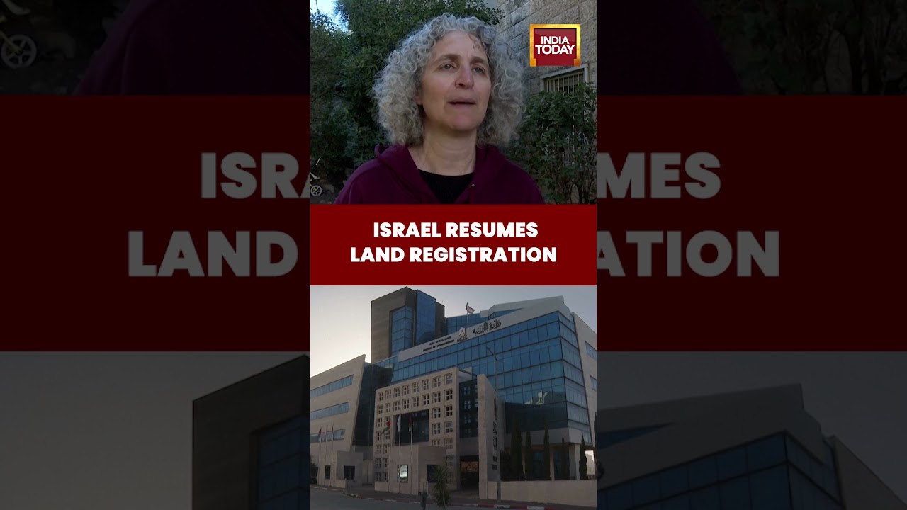Israel Resumes Contentious West Bank Land Registration Move