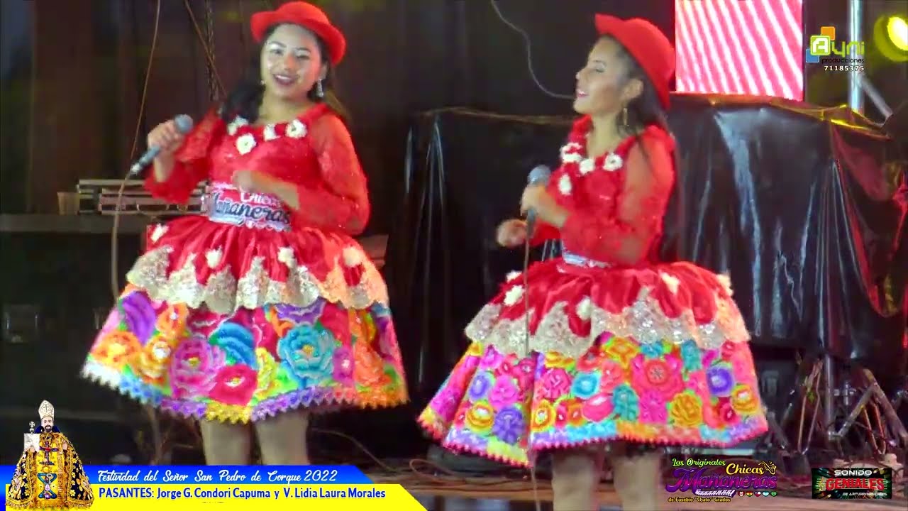 LAS CHICAS MAÑANERAS en Vivo / Festividad de San Juan y San Pedro - Corque 2022