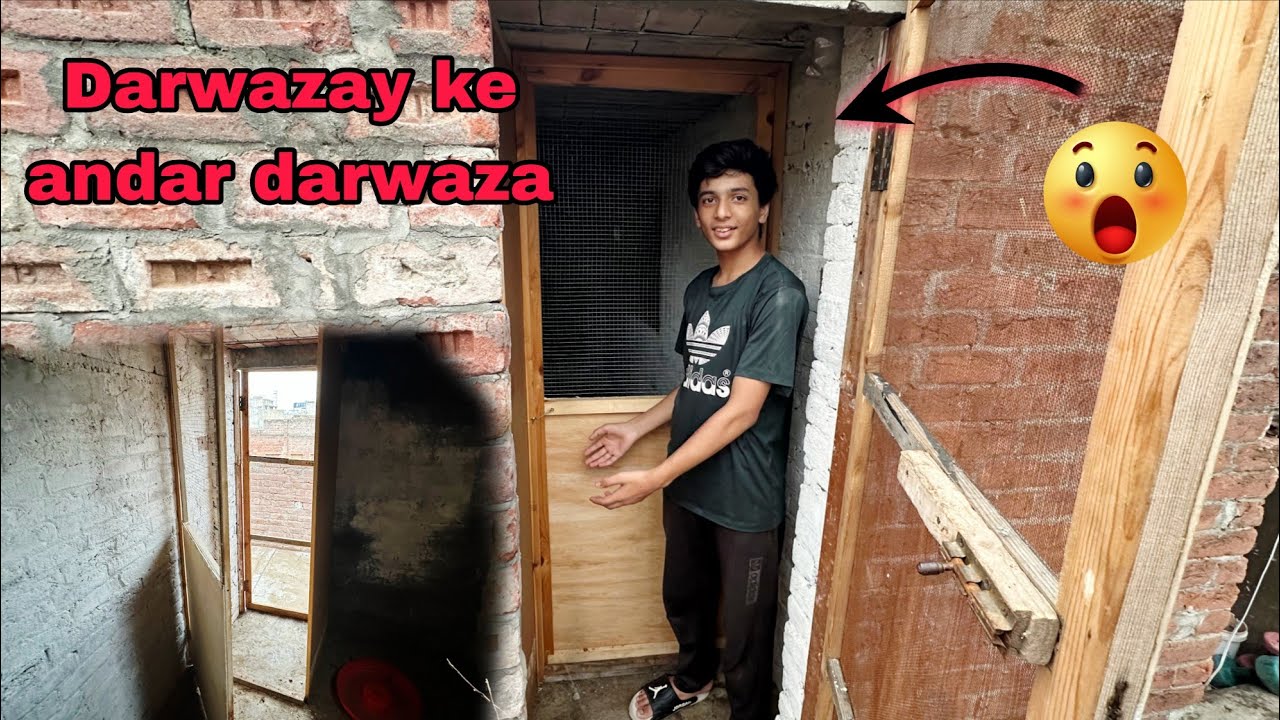 Master cage ma Aik aur Darwaza banana par gaya 😊